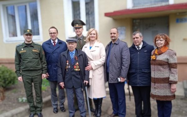 Чествование  ветеранов Великой Отечественной войны в Лидском районе.