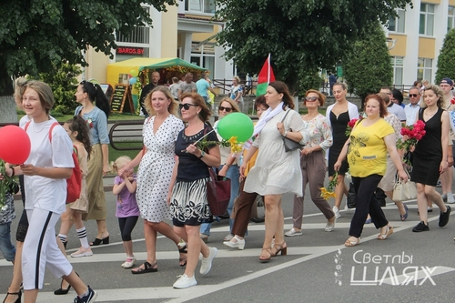 Праздничные мероприятия в День Независимости в г. Сморгонь