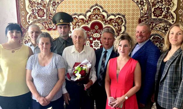 95-летний юбилей отмечает ветеран Великой Отечественной войны Николай Фёдорович Шастель