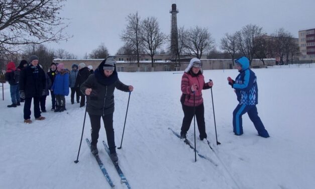 «Веселая лыжня» прошла в ТЦСОН Волковысского района