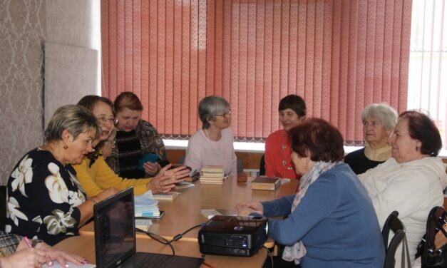 Заседание литературного клуба в ОДПП Зельвенского района