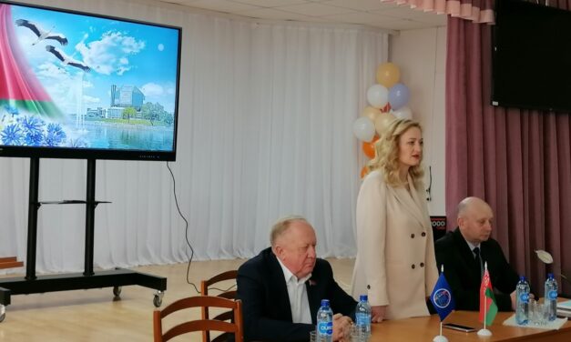 Вручение дипломов Министерства труда в Василишковском доме-интернате
