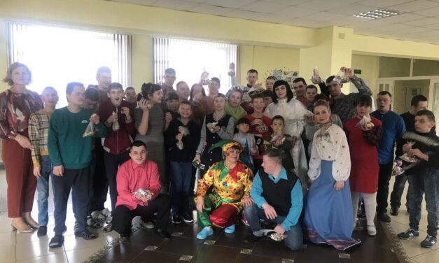 Воспитанники Василишковского дома-интерната приняли участие в праздновании «Масленицы»