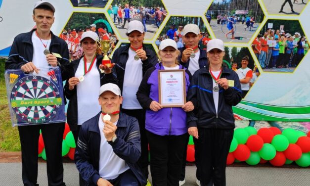 Команда Новогрудского ДИ заняла 2 место в спортландии «Веселые старты»