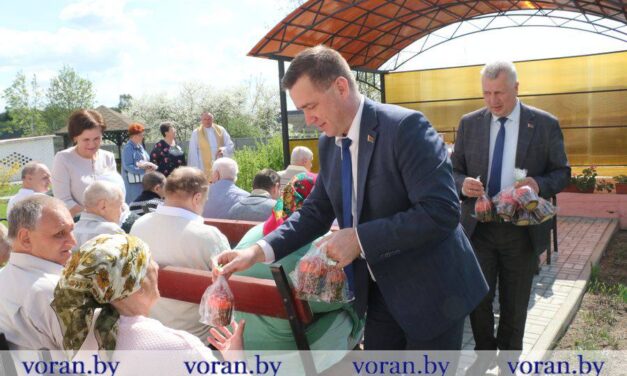Акция «Пасхальный кулич» прошла на Вороновщине