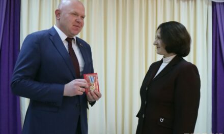 Екатерина Васильевна Слинько из г.п. Кореличи удостоена ордена Матери