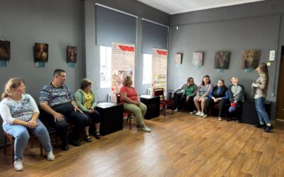 Посещение выставки «Народныя іконы Беларусі»