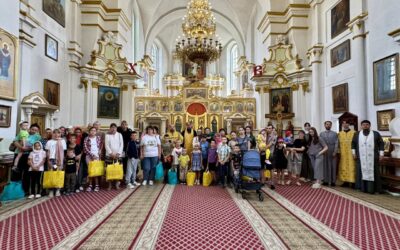 Епархиальная акция «Соберем ребенка в школу» г.Слоним