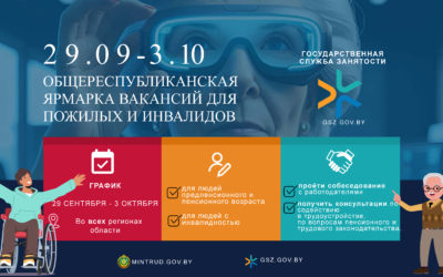 29 сентября стартует Общереспубликанской ярмарки вакансий для пожилых и инвалидов