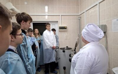 Профориентационная акция День с предприятием в Берестовицком районе