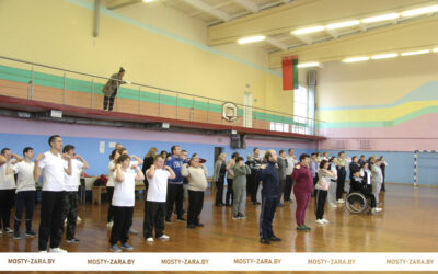 Мы тоже сильные и ловкие! В Мостах прошла межрегиональная спартакиада для людей с инвалидностью