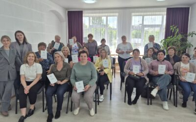 в УТЦСОН «Теплый дом» г. Сморгони социальные работники прошли обучающие курсы