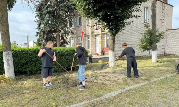 Берестовицкая молодежь присоединилась к республиканскому проекту «Время добрых дел»