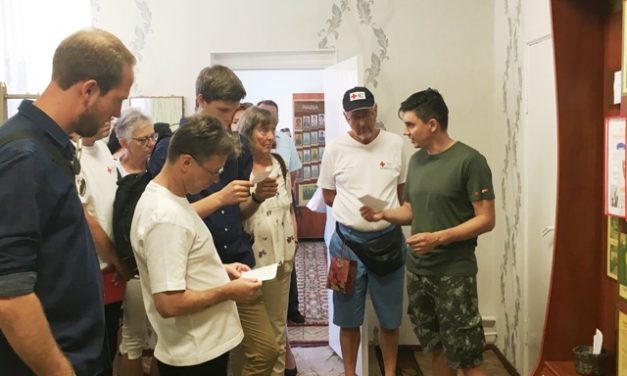 Волонтеры Датского Красного Креста посетили пожилых граждан Октябрьского района г.Гродно