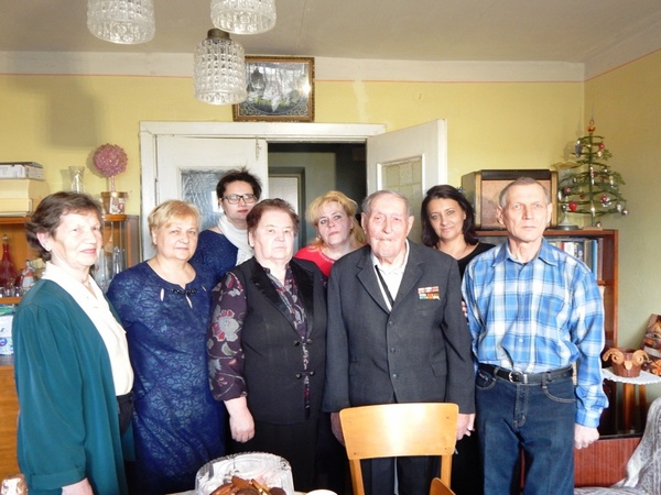 Свой 103 День рождения отметил ветеран войны в Новогрудском районе