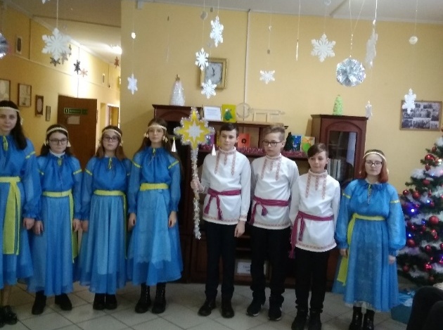 Рождественские праздники в отделении круглосуточного пребывания Новогрудского района