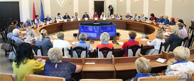Встреча с активом Белорусского союза женщин