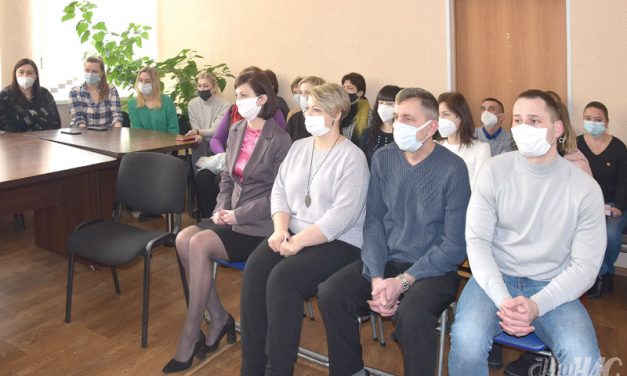 Встреча с коллективом Волковысского территориального центра социального обслуживания населения