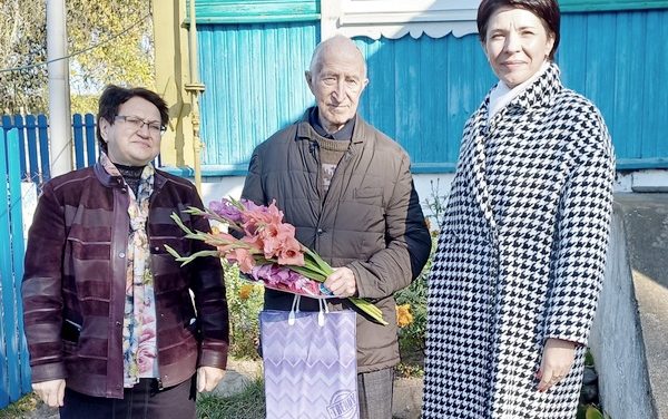 Житель агрогородка Цирин  Кореличского района празднует своё  95-летие!
