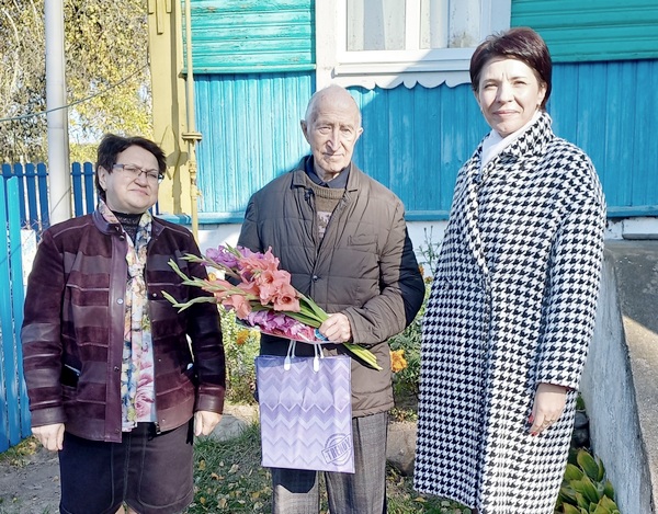 Житель агрогородка Цирин  Кореличского района празднует своё  95-летие!