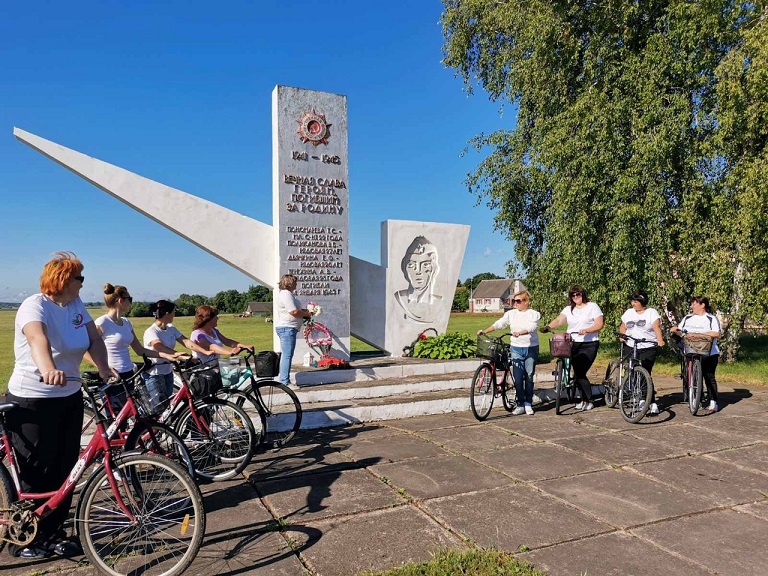Велопробег «Дорогами памяти» организовали в Вороновском районе
