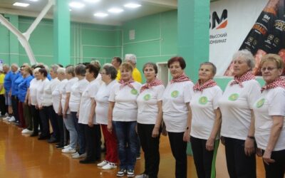 Представители отделения для пожилых ЦСОН приняли участие в открытой районной спартакиаде в г. Волковыске