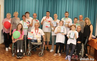 «Весёлый экспресс»: в УТЦСОН «Тёплый дом» соревновались люди с инвалидностью