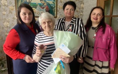 Теплые слова и подарки узникам концлагерей
