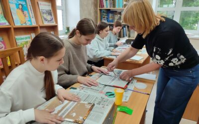 От книг к делу: летняя занятость молодёжи в библиотеке