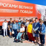 Посещение мобильной экспозиции в рамках патриотической акции «Наш долг – помнить»
