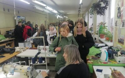 «День с предприятием» школьники провели на базе Берестовицкого быткомбината